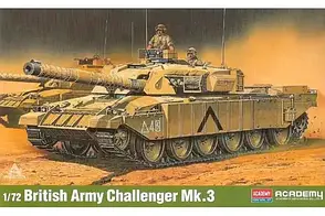 Challenger Mk.3. Збірна модель головного британського бойового танка в масштабі 1/72. ACADEMY 13426