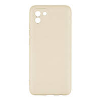 Чехол Virgin Full Case TPU Silicone Touch Samsung A03 SM-A035 4G Ivory TP, код: 8036028