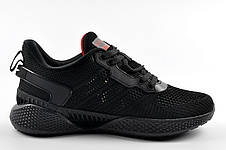 Кросівки сітка Climacool чорні унісекс, фото 4