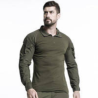 Тактическая рубашка Lesko A655 размер XXXL Зеленый (4256-12627)
