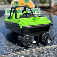 Катер на радіоуправлінні ODESA Зелений | Човен на пульті управління | Кораблі на радіокеруванні, фото 3