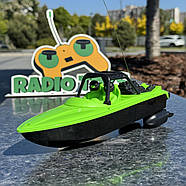 Катер на радіоуправлінні ODESA Зелений | Човен на пульті управління | Кораблі на радіокеруванні, фото 8