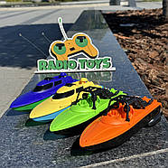 Катер на радіоуправлінні ODESA Зелений | Човен на пульті управління | Кораблі на радіокеруванні, фото 6