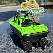 Катер на радіоуправлінні ODESA Зелений | Човен на пульті управління | Кораблі на радіокеруванні, фото 7