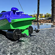 Катер на радіоуправлінні ODESA Синій | Човен на пульті управління | Кораблі на радіокеруванні, фото 3