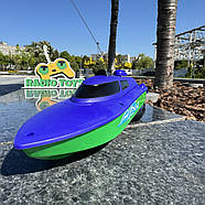 Катер на радіоуправлінні ODESA Синій | Човен на пульті управління | Кораблі на радіокеруванні, фото 4