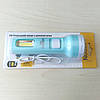Світлодіодний LED ліхтар з акумулятором Lebron L-HL-31 USB 1W+1W 15-15-31 DC5V 1200mAH Li-ion 120Lm cyan волна, фото 6