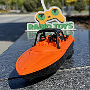 Катер на радіоуправлінні ODESA Оранжевий | Човен на пульті управління | Кораблі на радіокеруванні, фото 4