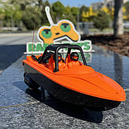 Катер на радіоуправлінні ODESA Оранжевий | Човен на пульті управління | Кораблі на радіокеруванні, фото 5