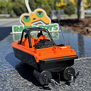 Катер на радіоуправлінні ODESA Оранжевий | Човен на пульті управління | Кораблі на радіокеруванні, фото 6