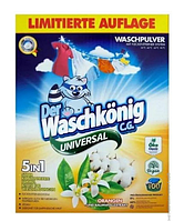 Стиральный порошок Waschkonig Universal 6кг к/к, 100 стирок Сохраняет цвета яркими и насыщенными