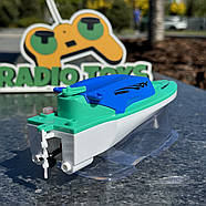 Катер на радіоуправлінні SEA-BABY Синій | Човен на пульті управління | Кораблі на радіокеруванні, фото 6