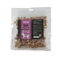 Лакомство AnimAll Snack утиные кусочки с треской, для собак, 500 г