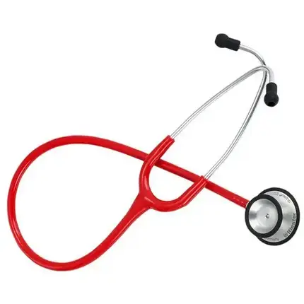 Стетоскоп  duplex®2.0 0 neonatal, нержавіюча сталь, червоний, фото 1