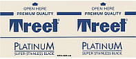 Лезвия для многоразовых станков Treet platinum super stainless 100 шт (20x5 шт)