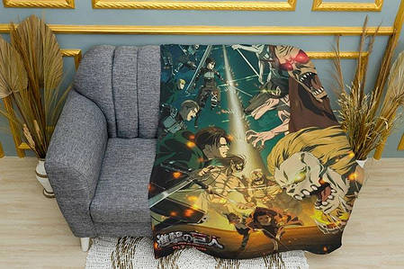 Плед «Attack on Titan. Anime», фото 1