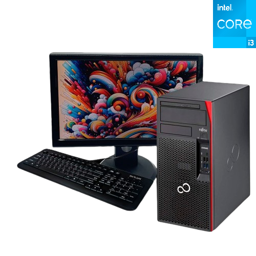 Б/В, комп'ютер у зборі, Intel Core i3-8100, ОЗУ 32 ГБ, SSD 480 ГБ, відео 2 ГБ, монітор 20"