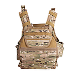 Плитоноска TACTICAL ASSAULT GEAR PLATE CARRIER M1 VER2, Размер: S/M, Колір: Multicam, PCM1V2-S/M-MC, фото 5