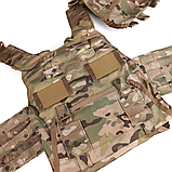 Плитоноска TACTICAL ASSAULT GEAR PLATE CARRIER M1 VER2, Размер: S/M, Колір: Multicam, PCM1V2-S/M-MC, фото 7
