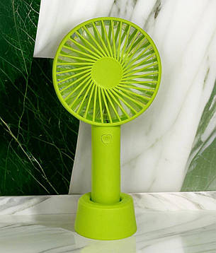 Ручний портативний вентилятор Portable Mini Fan X9 USB на акумуляторі з ручкою міні вентилятор, фото 3