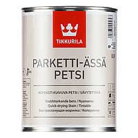 Полуматовый лак для пола Tikkurila Parketti Assa Petsi, 1 л