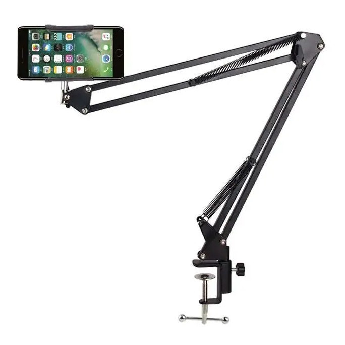 Тримач настільний для телефону RIAS R-158 Black (3_04902), фото 1