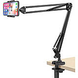 Тримач настільний для телефону RIAS R-158 Black (3_04902), фото 3