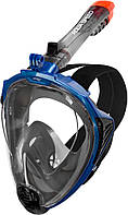 Повнолицьова маска Aqua Speed DRIFT 9930 чорний, синій Уні S/M