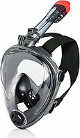 Повнолицьова маска Aqua Speed ​​SPECTRA 2.0 7076 чорний Уні L/XL
