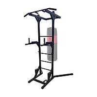 Турник + бруси + прес + кільце для груші Спортивний комплекс профіль 50х50 мм W_2279