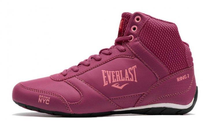 Боксерки Everlast Ring 2 ELW-51B пурпурний Уні 36(US 5,5/22,5см)