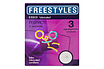 Ребристі презервативи з додатковою стимуляцією FREESTYLES №3 Ribbed 3 шт, фото 2