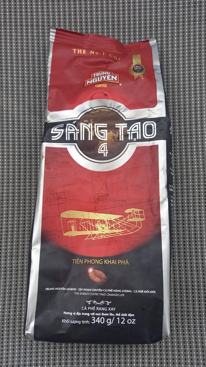 Кава Trung Nguyen Sang Tao No4 мелена 340 г В'єтнам.