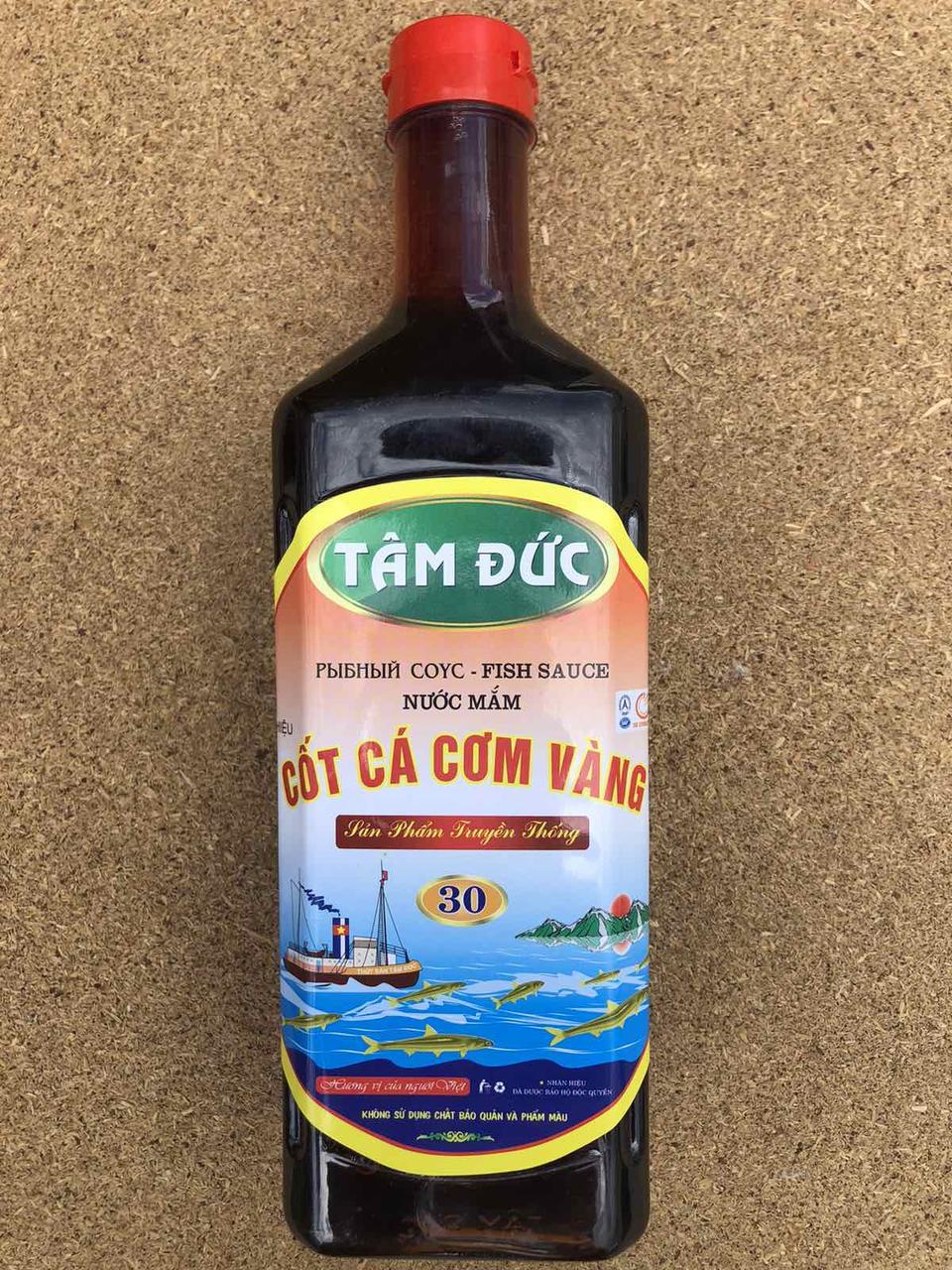Рибний соусTAM DUC Cot Ca Com Vang 30°,900 мл. В'єтнам.