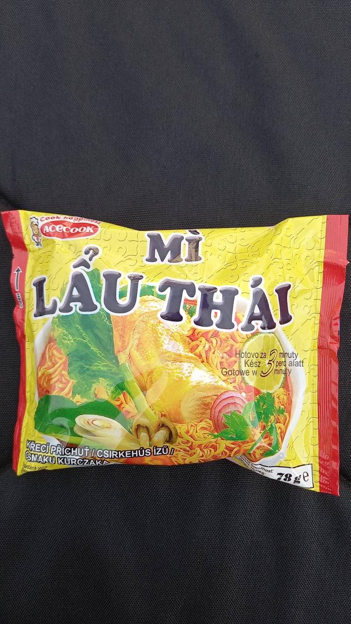 Вермішель швидкого приготування Mi Lau Thai Курка. В'єтнам.