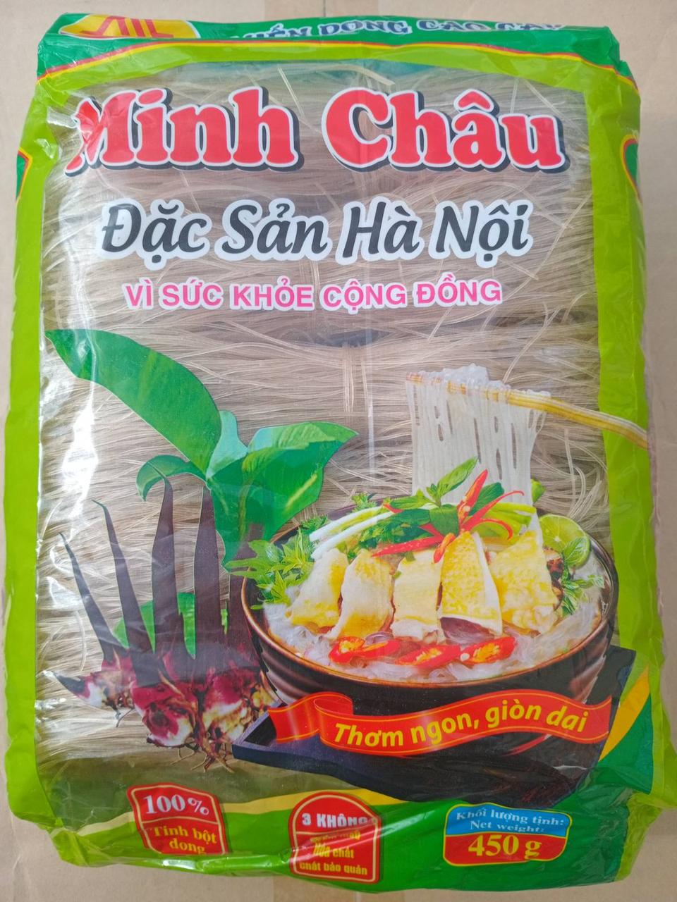 Фунчоза скляна вермішель Minh Chau 450 г, В'єтнам