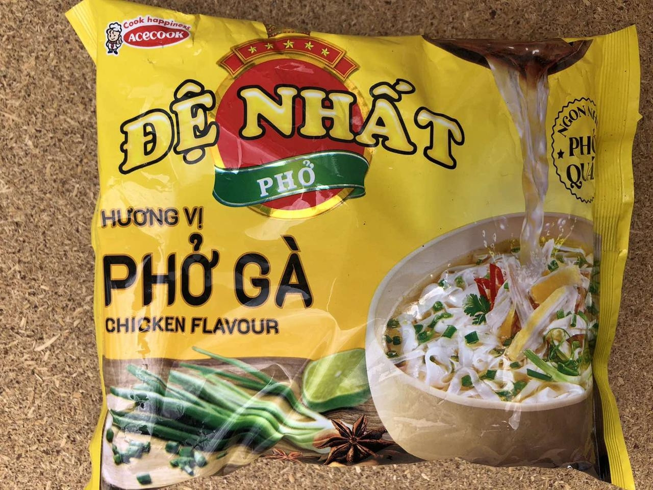 Рисова локшина швидкого приготування De Nhat Pho Ga Курка