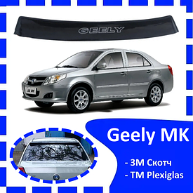 Дефлектор заднього скла Geely MK сед 2006 — (скотч) AV-Tuning
