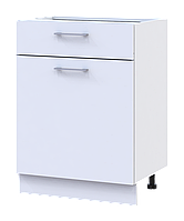 Кухня Doros Лея НЯ82_Ш60 нижня права Білий/Дуб Сонома ДСП 60х46.6х82 (81359337.7)