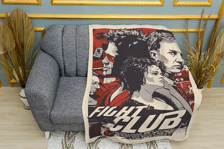 Плед «Fight club. Actors»
