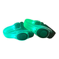 Браслет-підсвітка для бігу LED SAFETY ARMBAND зелений Уні 80гр