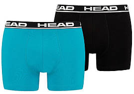 Труси-боксери Head BASIC BOXER 2P блакитний, чорний Чол XL