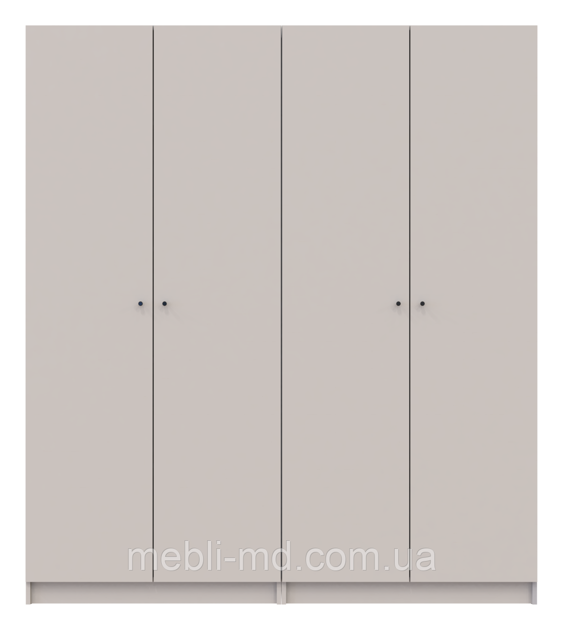 Шафа для одягу Doros Промо Кашемір 2+2 ДСП 180х48х204 (80737672), фото 1