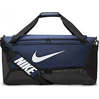 Сумка Nike NK BRSLA M DUFF - 9.5 60L синій, чорний Уні 63,5х30,5х30,5 см