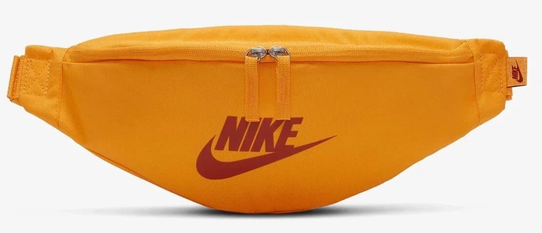 Сумка на пояс Nike NK HERITAGE WAISTPACK - FA21 2L помаранчевий Уні 41х10х15см