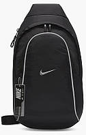 Сумка через плече Nike NK NSW ESSNTL SLING BG-MTL PLL 8L чорний Уні 44,5x22x10 см