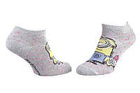 Шкарпетки MINIONS ALL OVER POIS сірий Жін 36-41, арт.13894812-7