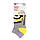 Шкарпетки MINIONS SOCKS 2P сірий, білий Діт 31-35, арт.36775-1, фото 3