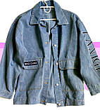 Куртка джинсова джинсовка жіноча 48-50, фото 4