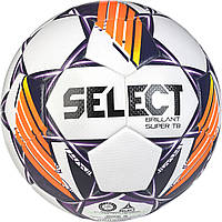 М'яч футбольний Select Brillant Super FIFA TB v24 біло-фіолетовий Уні 5